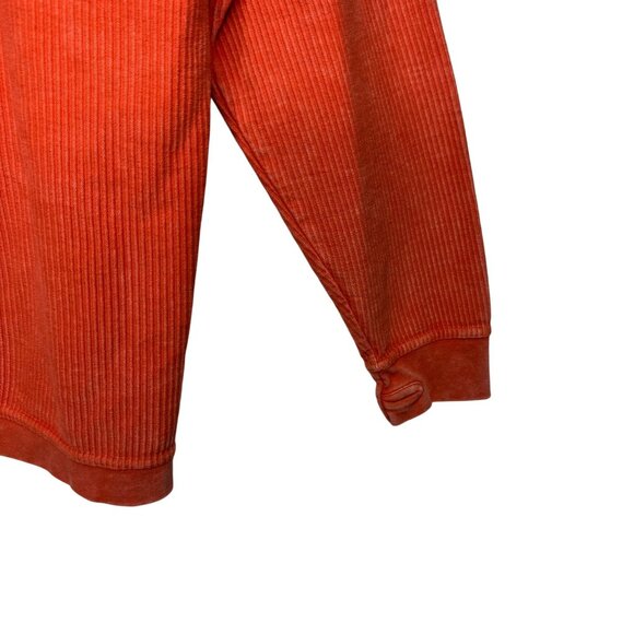 Three Square Oklahoma State Cowboys Acid Wash Orange Pullover Unisex size M - Picture 10 of 10